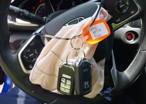 2020 Honda Civic Sport from USA, damaged, VIN 2HGFC2F89LH584538